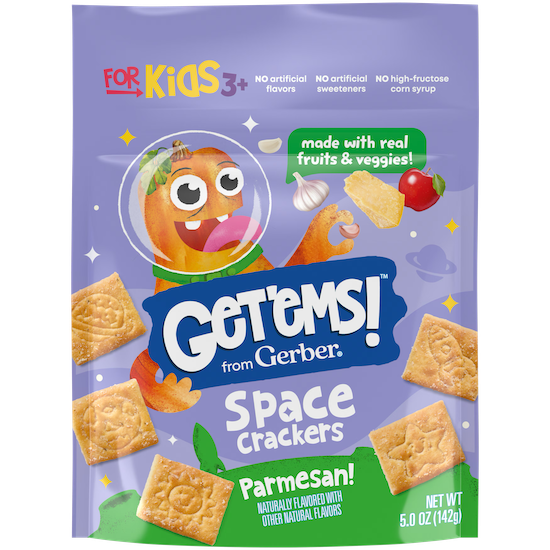Parmesan Space Crackers