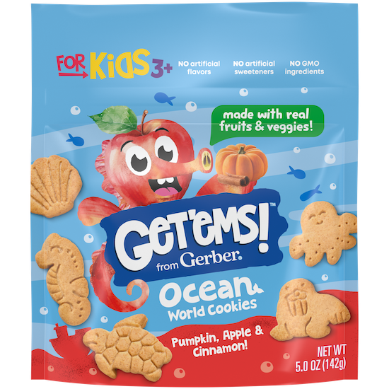 Pumpkin, Apple & Cinnamon Ocean World Cookies