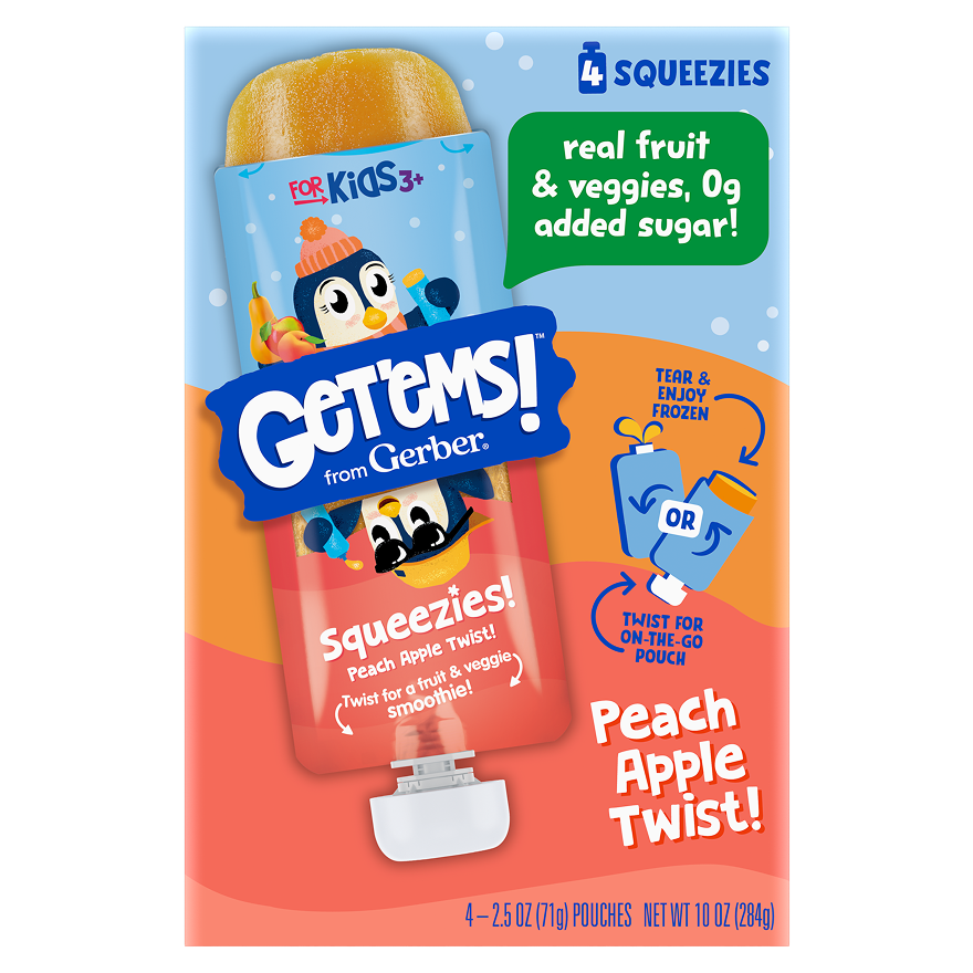 Peach Apple Twist Squeezies